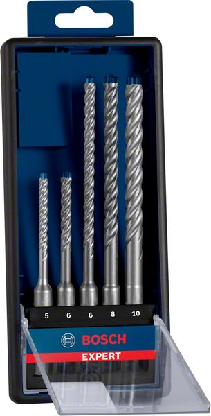 Bosch EXPERT SDS Plus-7X Hammerbohrer Set 5 - 10 mm 5 tlg. ( 2608900197 ) für Beton / Stein - Nachfolger von 2608576199 - Toolbrothers