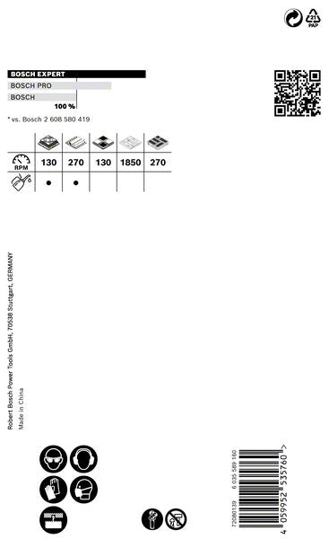 Bosch EXPERT Tough Material Lochsäge 64 x 60 mm Carbide ( 2608900430 ) Universal - Nachfolger von 2608594174 - Toolbrothers