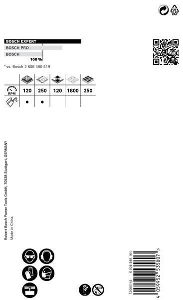 Bosch EXPERT Scie-cloche pour matériaux durs 70 x 60 mm Carbure (2608900434) Universelle - Successeur de 2608594177