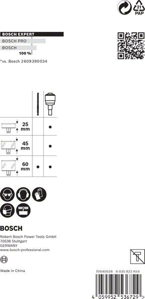 Bosch EXPERT Power Change Plus Hex 11 Adapter 8,5 x 105 mm TCT Bohrer ( 2608900526 ) Multimaterial Carbide - Nachfolger von 2608522412 - Toolbrothers