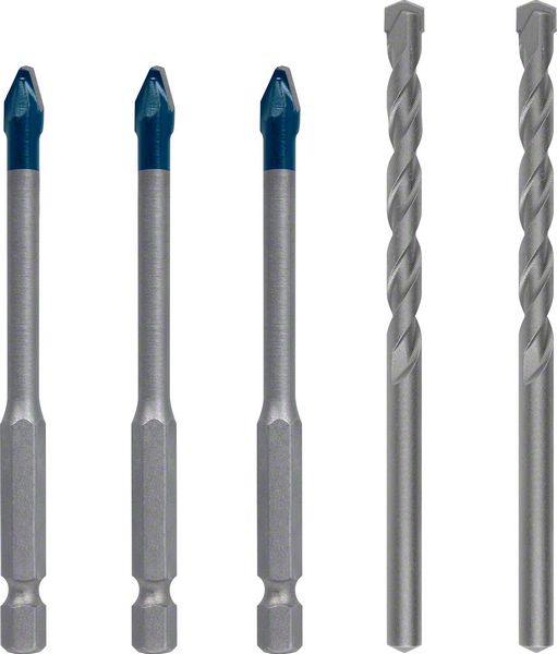 Bosch EXPERT HEX-9 HardCeramic Bohrer Mixed Set 6,0 mm 5 tlg. ( 2608900596 ) Carbide Technology - Toolbrothers