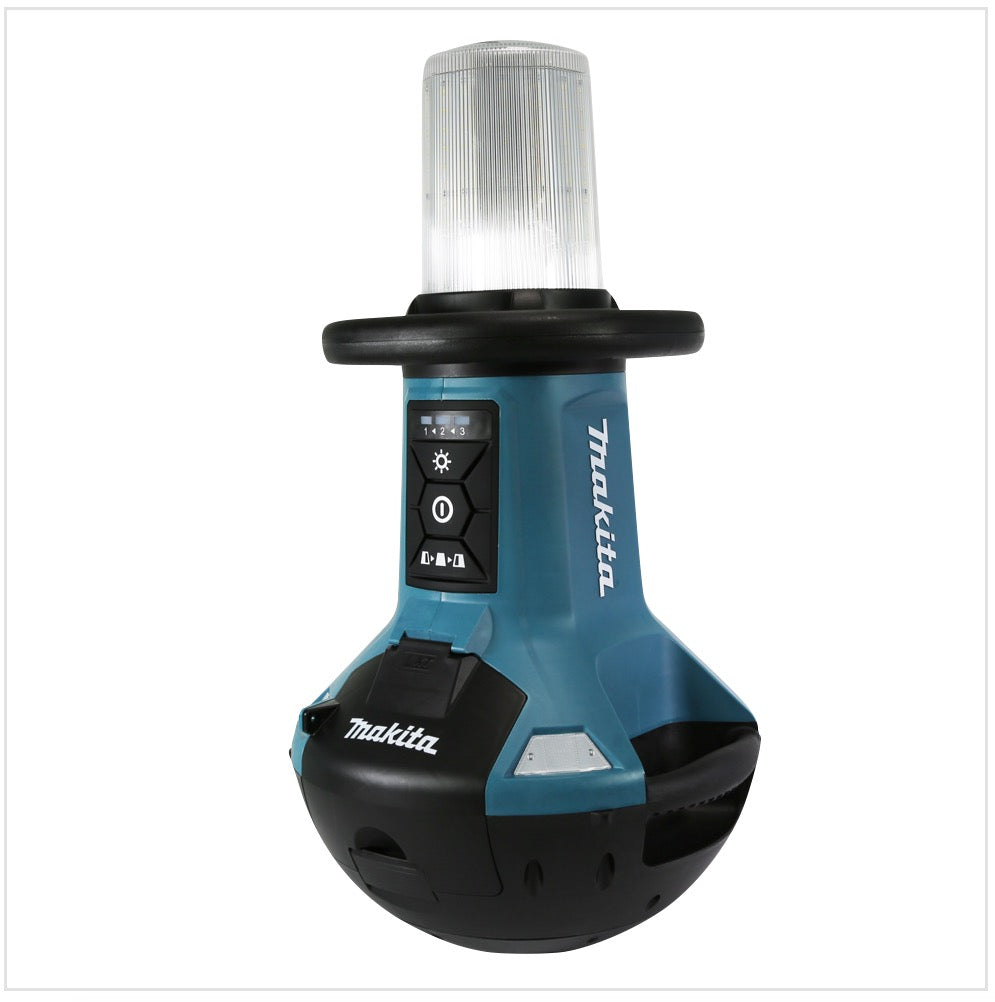 Makita DML 810 PF éclairage de zone LED sur batterie 18 / 36 V (2 x 18 V) 5500 lm IP54 + 2x batteries 3,0 Ah + double chargeur