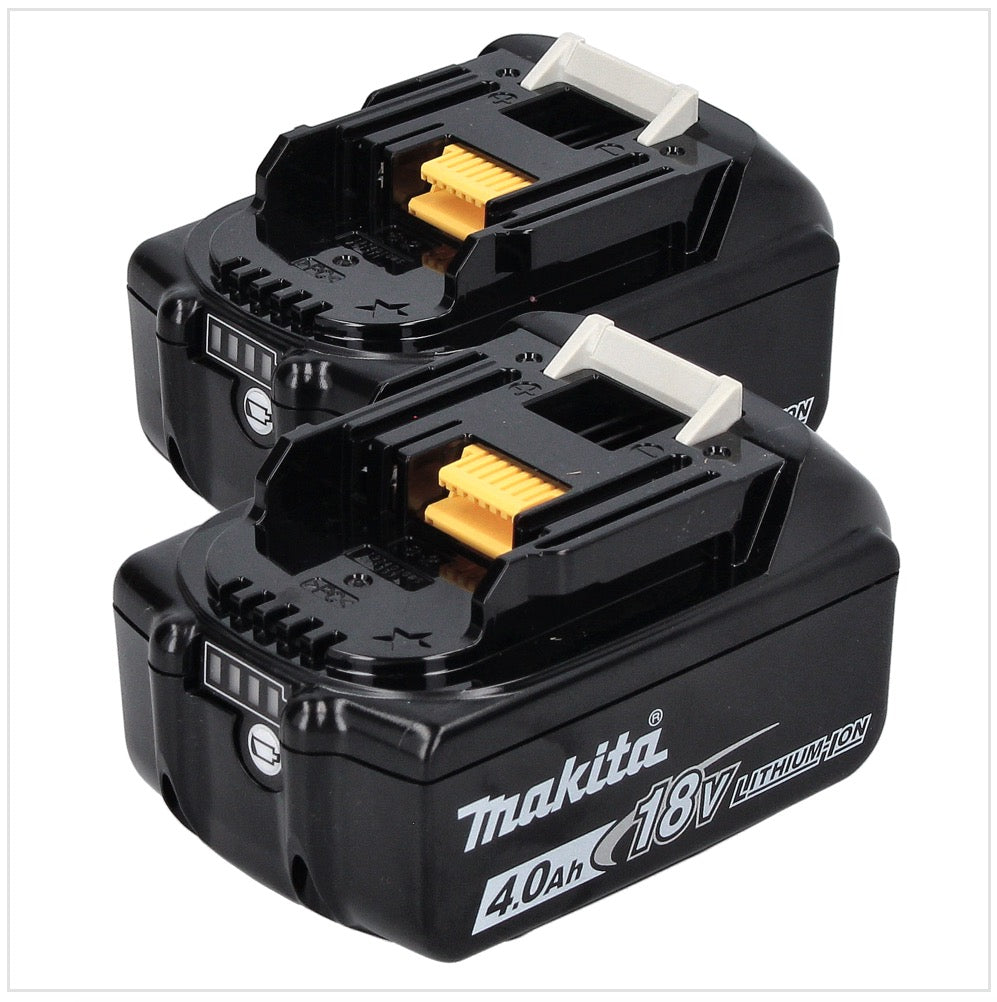 Makita DML 810 M éclairage de zone LED sur batterie 18 / 36 V (2 x 18 V) 5500 lm IP54 + 2x batterie 4,0 Ah - sans chargeur