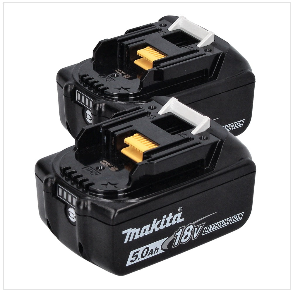 Makita DML 810 T éclairage de zone LED sur batterie 18 / 36 V (2 x 18 V) 5500 lm IP54 + 2x batteries 5,0 Ah - sans chargeur