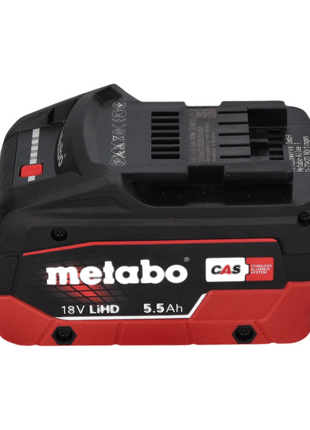 Metabo SB 18 LTX BL I Akku Schlagbohrschrauber 18 V 130 Nm Brushless + 1x Akku 5,5 Ah + metaBOX - ohne Ladegerät