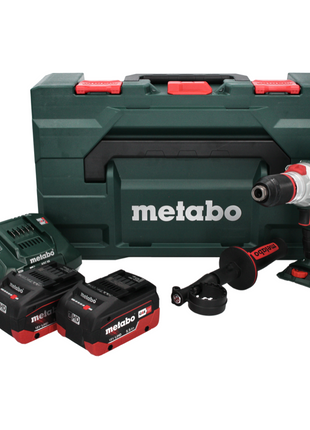 Perceuse à percussion sans fil Metabo SB 18 LTX BL I 18 V 130 Nm sans balais + 2 batteries 5,5 Ah + chargeur + métaBOX