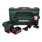 Perceuse à percussion sans fil Metabo SB 18 LTX BL I 18 V 130 Nm sans balais + 2 batteries 5,5 Ah + chargeur + métaBOX