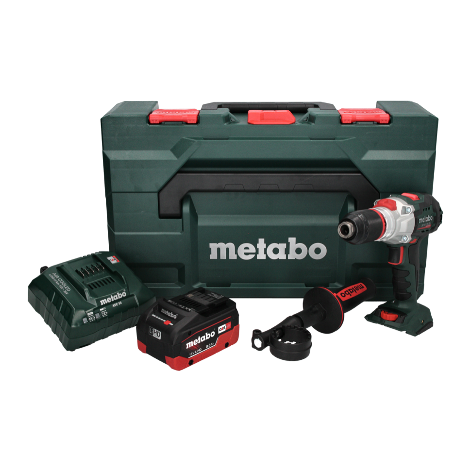 Perceuse à percussion sans fil Metabo SB 18 LTX BL I 18 V 130 Nm sans balais + 1 batterie 8,0 Ah + chargeur + métaBOX