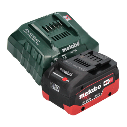 Perceuse à percussion sans fil Metabo SB 18 LTX BL I 18 V 130 Nm sans balais + 1 batterie 8,0 Ah + chargeur + métaBOX