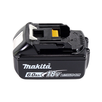 Makita DML 812 G1 lampe de poche projecteur à main LED sur batterie 18 V 1250 lm + 1x batterie 6,0 Ah - sans chargeur