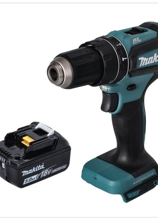 Makita DHP 485 T1 perceuse à percussion sans fil 18 V 50 Nm sans balais + 1x batterie 5,0 Ah - sans chargeur