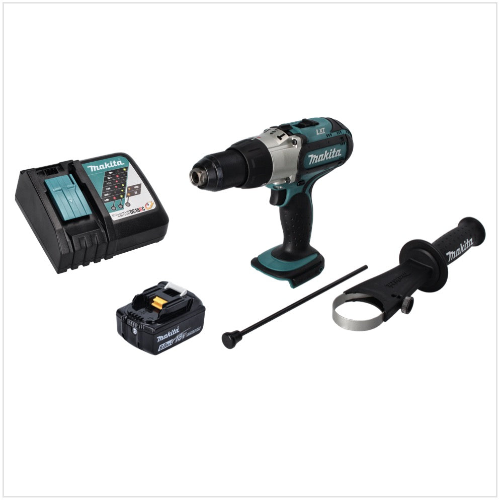 Makita DHP 451 RG1 perceuse à percussion sans fil 18 V 80 Nm + 1x batterie 6,0 Ah + chargeur