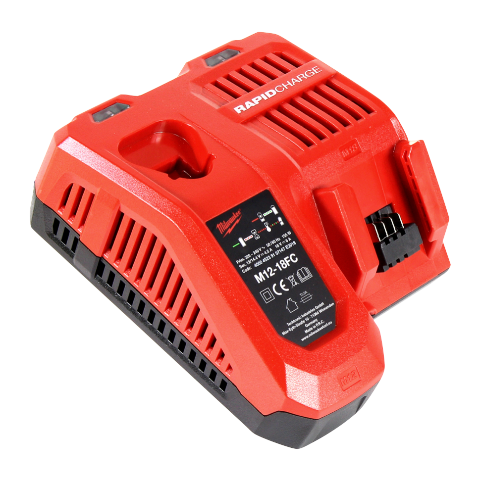 Milwaukee M18 NRG-601 Starter Set 1x Akku 18 V 6,0 Ah / 6000 mAh ( 4932451244 ) + M12-18 FC Schnell Ladegerät ( 4932451079 )