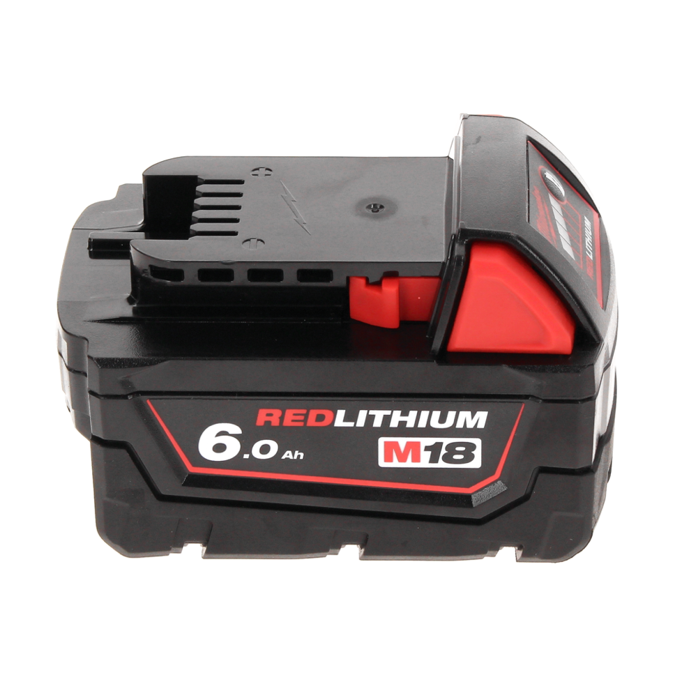 Milwaukee M18 NRG-602 Starter Set 2x Akku 18 V 6,0 Ah / 6000 mAh ( 2x 4932451244 ) + M12-18 FC Schnell Ladegerät ( 4932451079 )