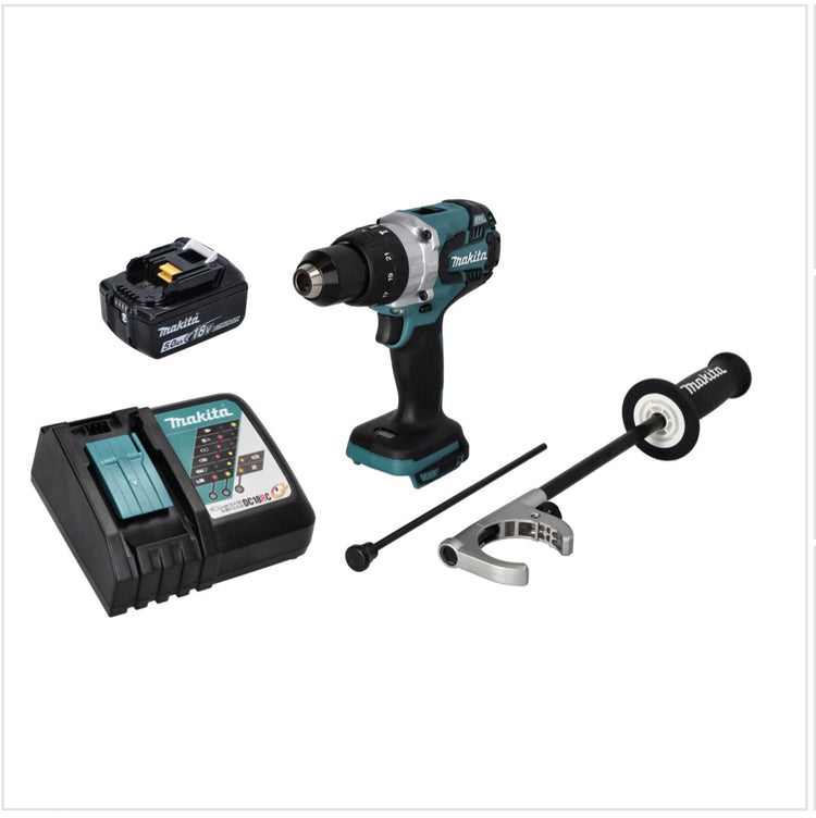 Makita DHP 481 RT1 Akku Schlagbohrschrauber 18 V 115 Nm Brushless + 1x Akku 5,0 Ah + Ladegerät - Toolbrothers