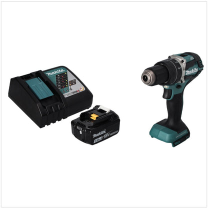 Makita DHP 484 RF1 perceuse à percussion sans fil 18 V 54 Nm sans balais + 1 batterie 3,0 Ah + chargeur