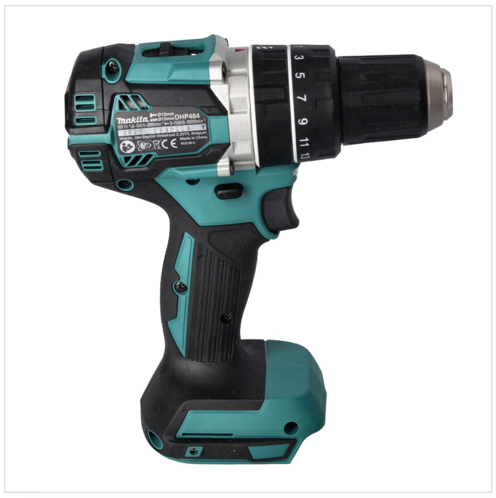 Makita DHP 484 RF perceuse à percussion sans fil 18 V 54 Nm sans balais + 2 batteries 3,0 Ah + chargeur