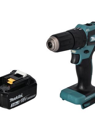 Makita DHP 483 F1 Akku Schlagbohrschrauber 18 V 40 Nm Brushless + 1x Akku 3,0 Ah - ohne Ladegerät