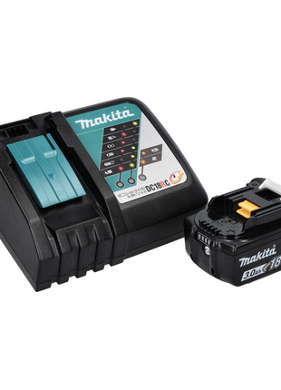 Makita DHP 483 RF1 perceuse à percussion sans fil 18 V 40 Nm sans balais + 1 batterie 3,0 Ah + chargeur