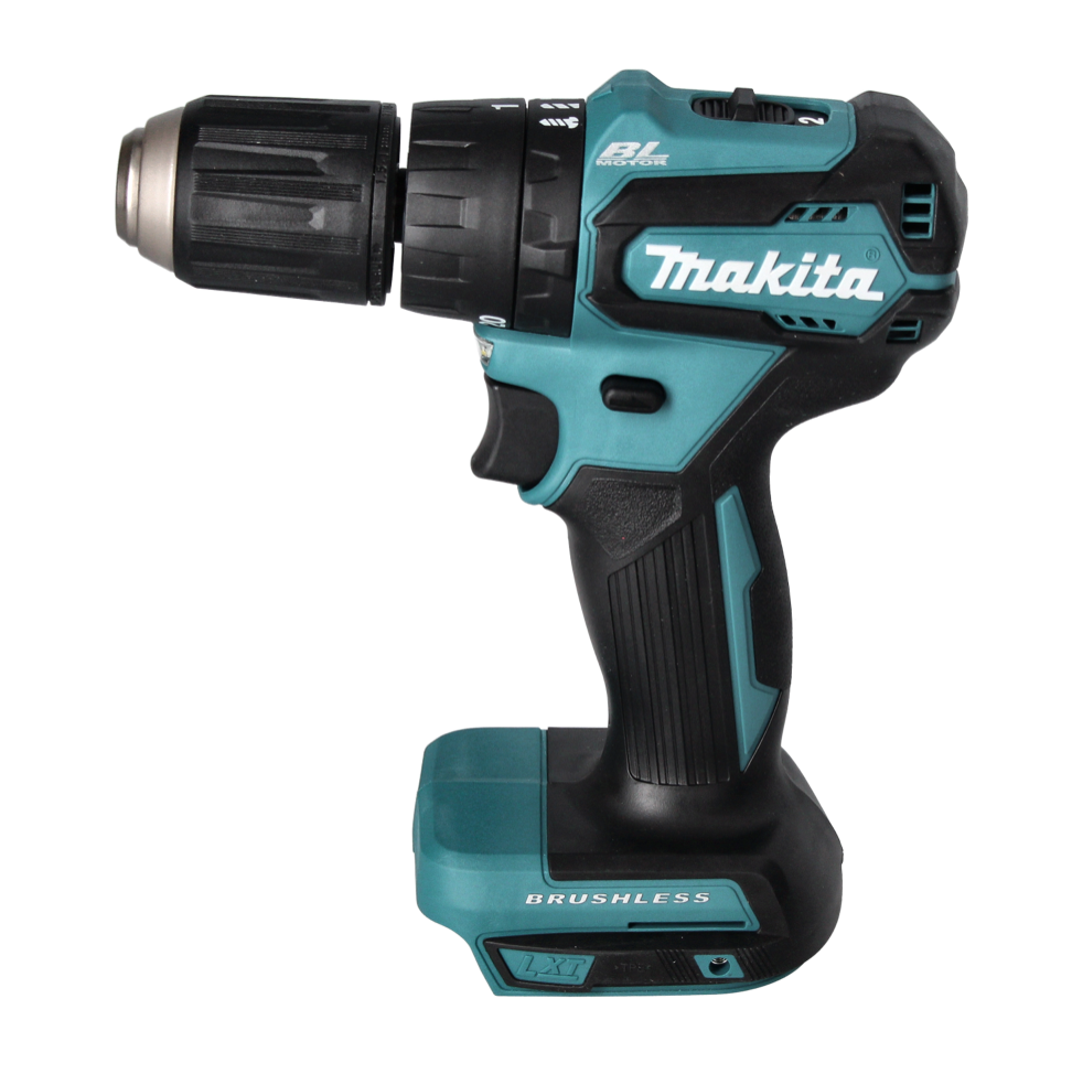 Makita DHP 483 RF perceuse à percussion sans fil 18 V 40 Nm sans balais + 2 batteries 3,0 Ah + chargeur