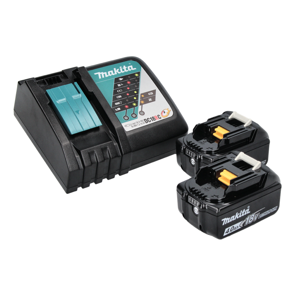 Makita DHP 483 RM perceuse à percussion sans fil 18 V 40 Nm sans balais + 2 batteries 4,0 Ah + chargeur