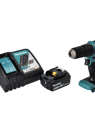 Makita DHP 483 RG1 Akku Schlagbohrschrauber 18 V 40 Nm Brushless + 1x Akku 6,0 Ah + Ladegerät