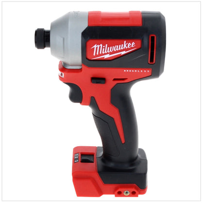 Milwaukee M18 BLID2-201FC TX Akku Schlagschrauber 18 V 180 Nm 1/4" Brushless + 1x Akku 2,0 Ah + Ladegerät + Gliedermaßstab + TX Koffer