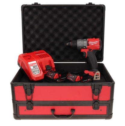 Perceuse à percussion sans fil Milwaukee M18 FPD2-202FC TX 18 V 135 Nm sans balai + 2x batteries 2,0 Ah + chargeur + coffret TX