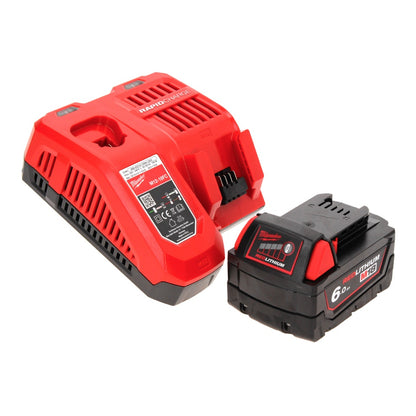 Perceuse à percussion sans fil Milwaukee M18 FPD2-601FC TX 18 V 135 Nm sans balai + 1x batterie 6,0 Ah + chargeur + mètre pliant + coffret TX