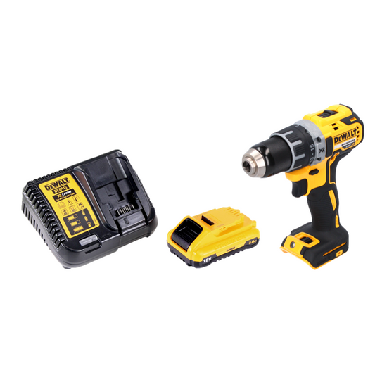 DeWalt DCD 791 L1 Akku Bohrschrauber 18 V 70 Nm Brushless + 1x Akku 3,0 Ah + Ladegerät