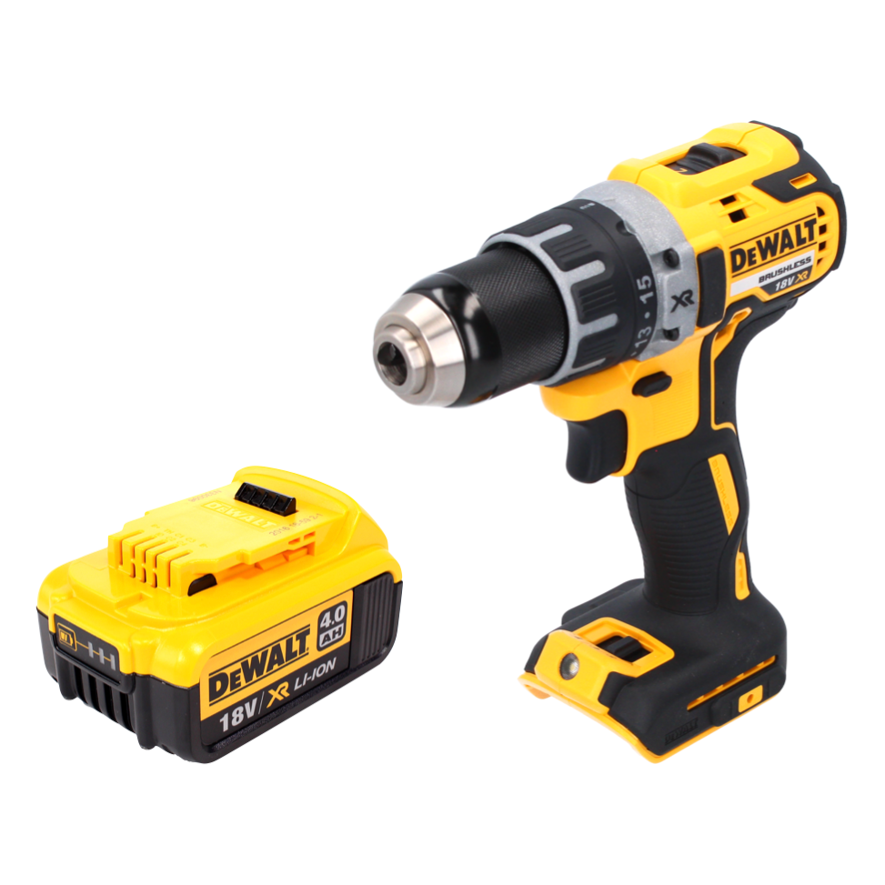 Perceuse-visseuse sans fil DeWalt DCD 791 N 18 V 70 Nm sans balais + 1x batterie 4,0 Ah - sans chargeur