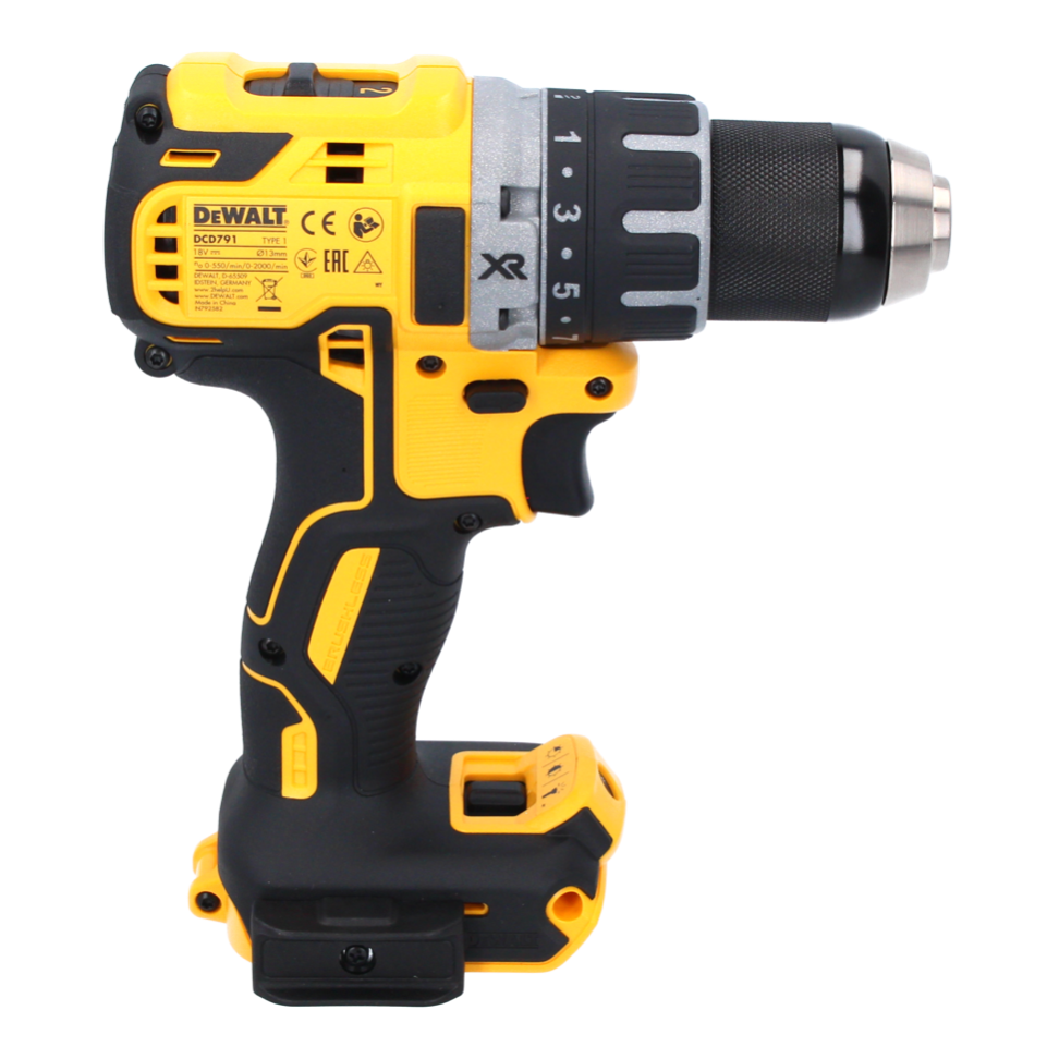 Perceuse-visseuse sans fil DeWalt DCD 791 P1 18 V 70 Nm sans balais + 1 batterie 5,0 Ah + chargeur