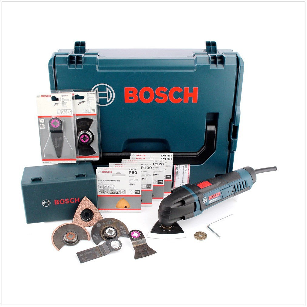 Bosch GOP 250 CE Professional 250W Multifunktionswerkzeug mit 48 tlg. Zubehör-Set in L-Boxx ( 0601230001 ) - Toolbrothers