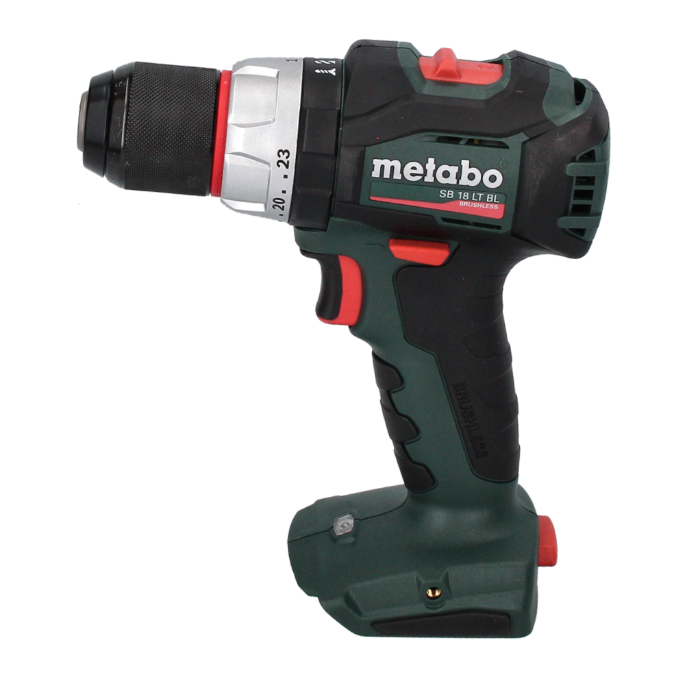 Metabo SB 18 LT BL Akku Schlagbohrschrauber 18 V 75 Nm Brushless + 1x Akku 5,5 Ah + Ladegerät + 32 tlg. Bit Set + metaBOX