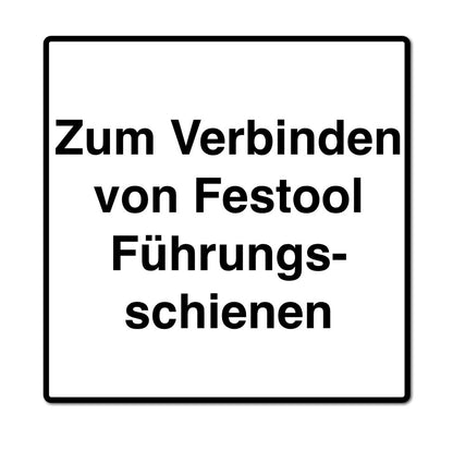 Festool FSV/2 Verbindungsstück ( 577039 ) zum Verbinden von Führungsschienen - Toolbrothers