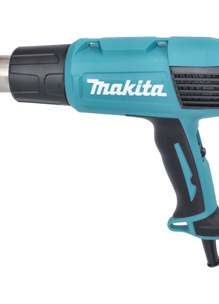 Pistolet à air chaud Makita HG 6531 CK 2000 W 50 - 650 °C + jeu d'accessoires 8 pièces + mallette