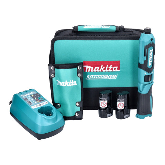 Makita TD 022 DSE Clé à chocs sur batterie 7,2 V 25 Nm + 2x batteries 1,5 Ah + chargeur + sac