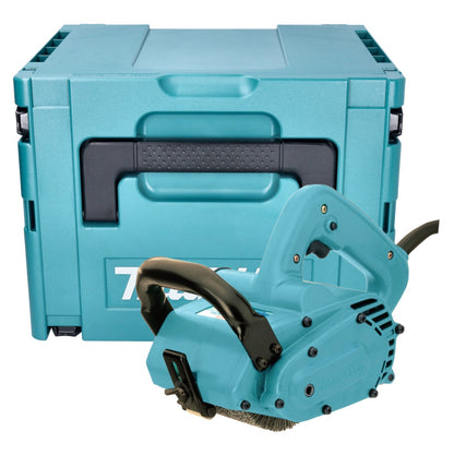 Ponceuse à brosse Makita 9741 J 860 watts 3500 tr/min + Makpac