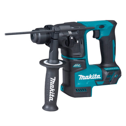 Makita DHR 171 RAJ Akku Bohrhammer 18 V 1,2 J SDS plus Brushless + 2x Akku 2,0 Ah + Ladegerät + Makpac