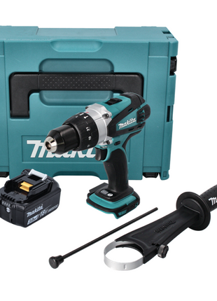 Makita DHP 458 F1J perceuse à percussion sans fil 18 V 91 Nm + 1x batterie 3,0 Ah + Makpac - sans chargeur