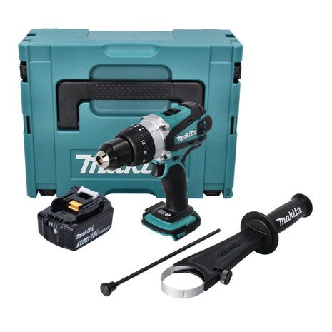 Makita DHP 458 F1J perceuse à percussion sans fil 18 V 91 Nm + 1x batterie 3,0 Ah + Makpac - sans chargeur