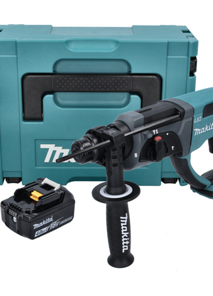 Makita DHR 202 M1J Akku Kombihammer 18 V 2,0 J SDS Plus + 1x Akku 4,0 Ah + Makpac - ohne Ladegerät