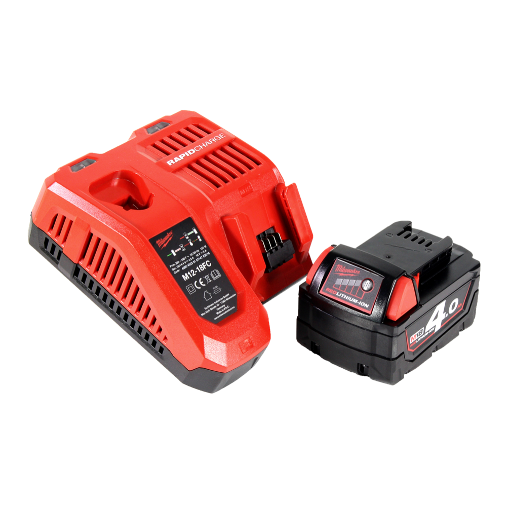 Perceuse à percussion sans fil Milwaukee M18 BLPD2-401 FC 18 V 82 Nm sans balais + 1 batterie 4,0 Ah + chargeur