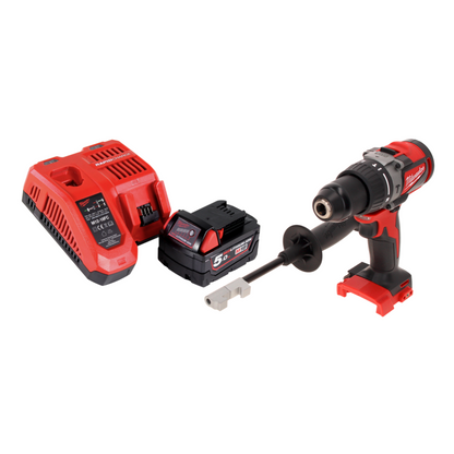 Perceuse à percussion sans fil Milwaukee M18 BLPD2-501 FC 18 V 82 Nm sans balais + 1 batterie 5,0 Ah + chargeur