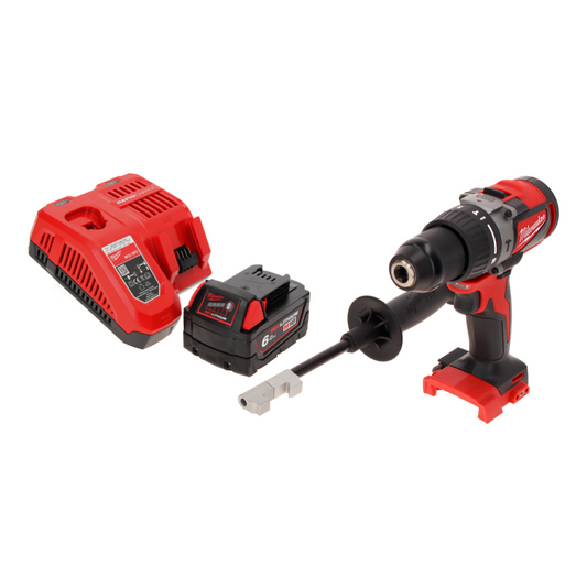 Perceuse à percussion sans fil Milwaukee M18 BLPD2-601 FC 18 V 82 Nm sans balais + 1 batterie 6,0 Ah + chargeur