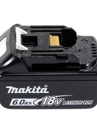 Meuleuse d'angle sur batterie Makita DGA 452 G1J 18 V 115 mm + 1x batterie 6,0 Ah + Makpac - sans chargeur