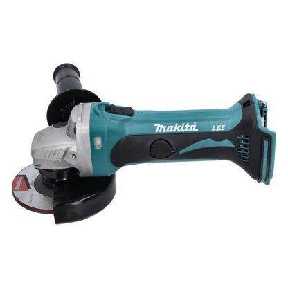 Meuleuse d'angle sur batterie Makita DGA 452 RGJ 18 V 115 mm + 2x batteries 6,0 Ah + chargeur + Makpac