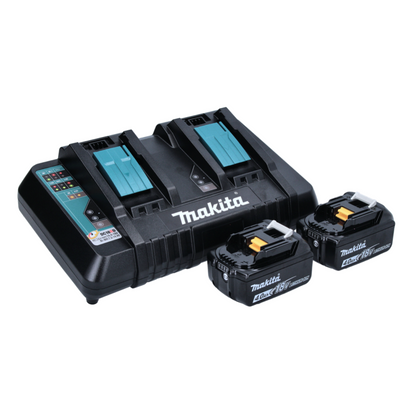 Makita DUR 368 APM débroussailleuse à batterie 36 V (2 x 18 V) sans balais à deux poignées + 2x batterie 4,0 Ah + chargeur