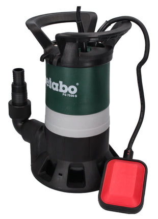 Bomba sumergible eléctrica para aguas sucias Metabo PS 7500 S 450 W 7.500 l/h 5 m de profundidad (0250750000)