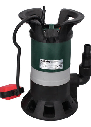 Bomba sumergible eléctrica para aguas sucias Metabo PS 7500 S 450 W 7.500 l/h 5 m de profundidad (0250750000)